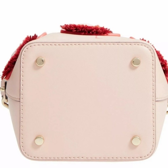 Kate Spade Flamingo By The Pool Crossbody Bucket - Picture 3 of 8